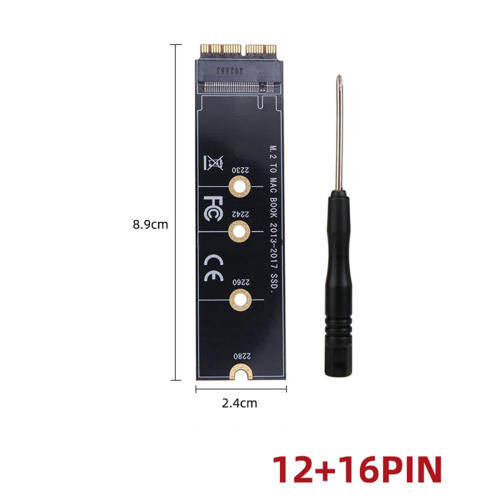 For Pro 2013-2017 to NVME M-Key M.2 Hard Drive Adapter 2