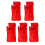 Auto Needle Threader for Hand Sewing,red 5pcs 1