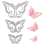 3Pcs 3D Butterfly Metal , Butterfly Die Cut for Card Making 2
