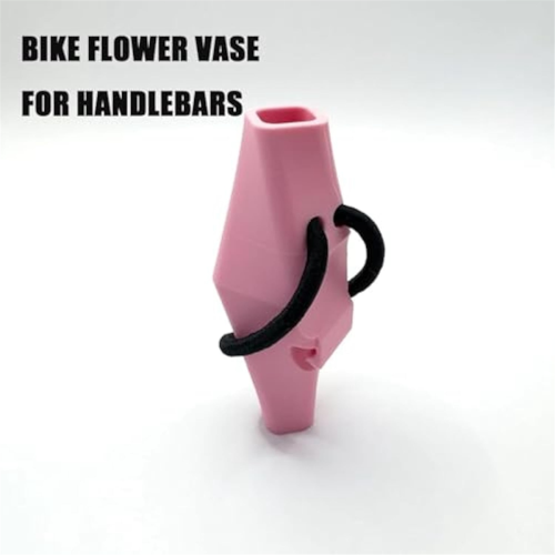 White Bicycle Vase, Removable Bicycle Decoration Accessory 1