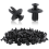 100pcs Nylon Expansion Rivets Liner Door Trim Panel Bumper 1