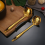 Stainless Steel Colander Soup Spoon Soup Spoon Kitchen Accessories,A 5