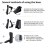 Lecteur de codes-barres portable USB sans fil Bluetooth 5