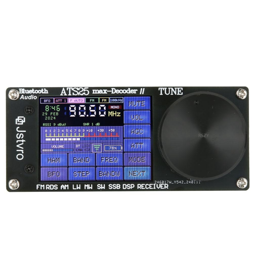 Dekoder ATS25 Max II, odbiornik radiowy FM LW MW SW SSB 2