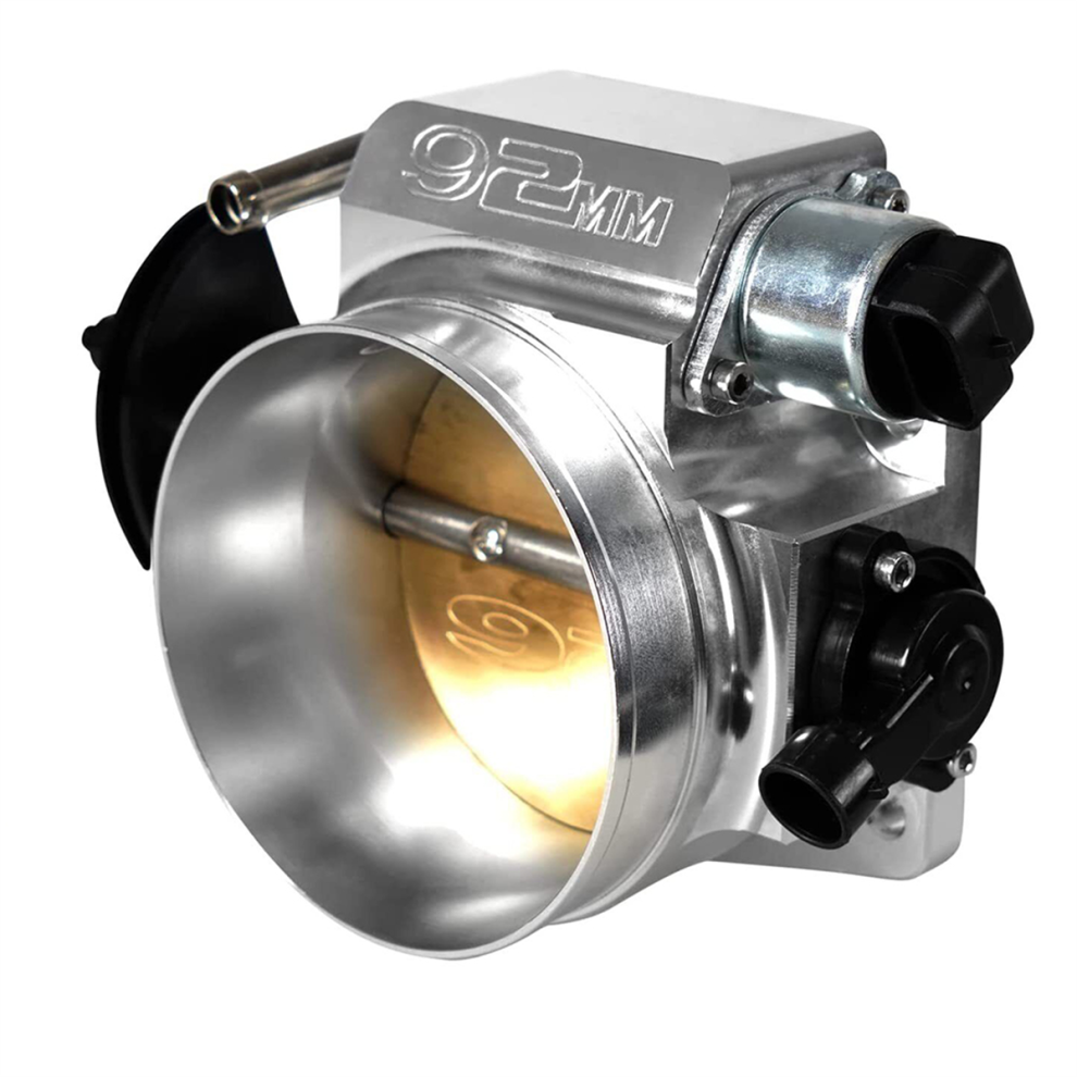 92Mm Throttle Body For Lsx Ls1 Ls7 Silver 4853127662936