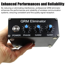 Eliminator QRM X-Phase Sterowanie PTT Pasmo HF 1-30 MHz Eliminator QRM