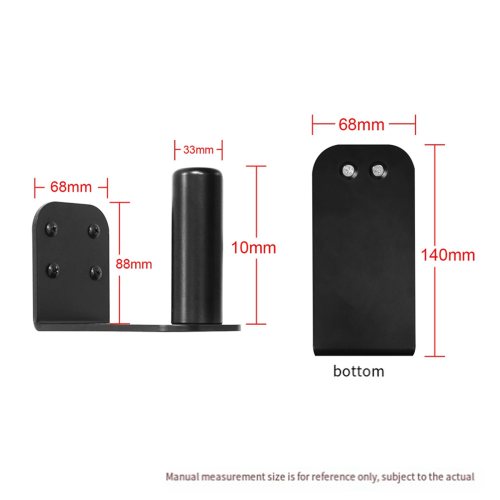 Wall Mount Bracket for /S1 Pro+ Speaker Stand Black 2