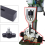 For Table Drill Non-Slip Square Hole Hand Drills Fixing Bracket Green 3