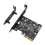 Κάρτα επέκτασης USB-C 3.2 Gen 2x2 PCI-e Gen 3 x4 Type-c 20Gbps ASMedia 5