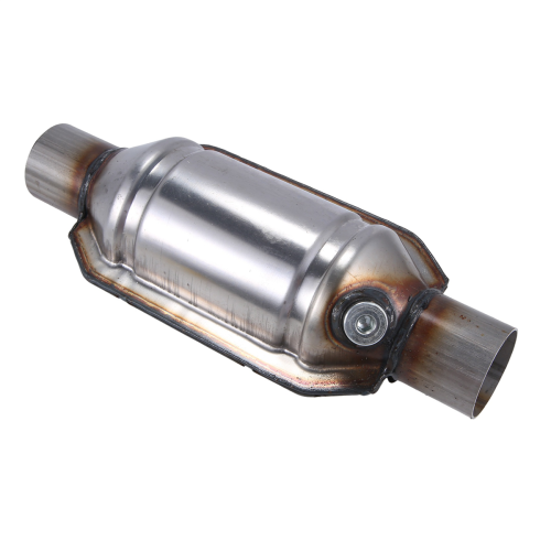 Universal Catalytic Converter 2.25 Inch 400 Cells High Flow Muffler 2
