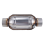 Universal Catalytic Converter 3 Inch 400 Cells High Flow Muffler 5
