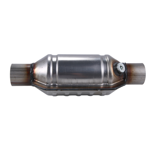 Universal Catalytic Converter 2.25 Inch 400 Cells High Flow Muffler 1