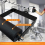 Gym Lat Pull Down Pulley Kabel Maschine Griff Befestigung-4CM 4