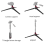 Universal Mini Tripod Stand Bracket Desktop Folding Stand 6