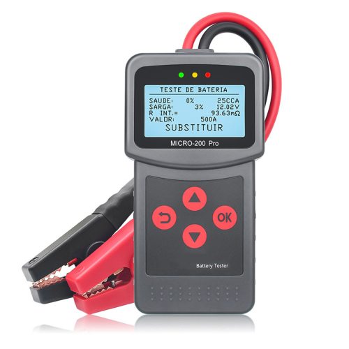 Comprobador de batería de coche y motocicleta Micro-200 Pro (versión Brasil) 2