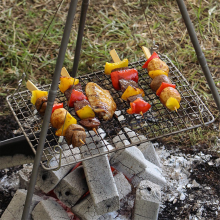 Tytanowy mini grill węglowy Grill węglowy