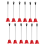 12Pcs 11In Paint Stirrer for Drill,Drill Mixer,Paint Mixer for Drill 1