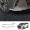 For Alphard 40 Series 2023+ Front Bumper Splitter Lip, Silver 2