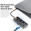 Stacja dokująca USB C 10 w 1 do laptopa, /Pro 5