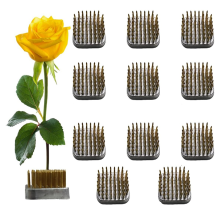 Conjunto de 12 suportes para arranjos florais, quadrados de 3 cm (1,2 polegadas).