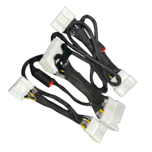 Do głośników Model 3 22 Audio Kabel aktywacyjny z 2 kondensatorami
