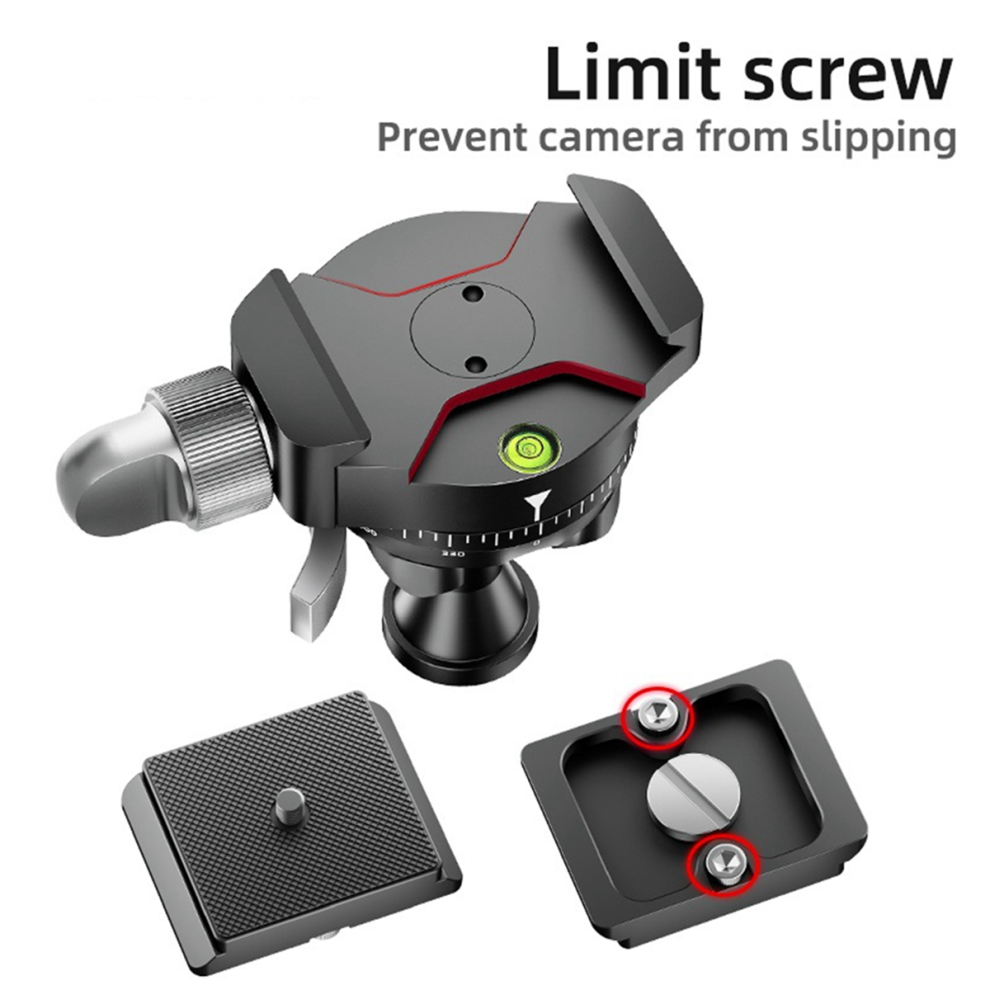 Mini Panning Ball Head Slr Camera Photography Aluminum Alloy 4853127609283
