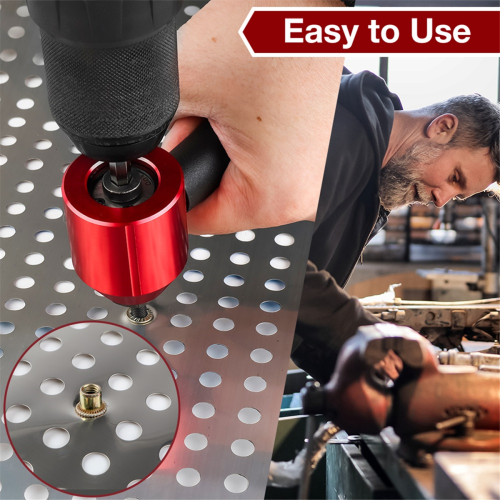 Metric Rivet Nut Converter Nut Riveting Tool for Electric Drill 2