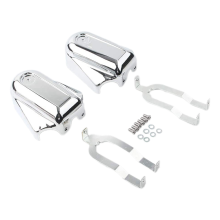 Cubiertas para eje de rueda trasera de motocicleta Softail FLSTC Custom 2008-2017