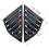 Rear Quarter Window Louvers for Focus MK3 Hatchback 2012-2018 7