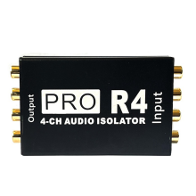 4-drożny izolator dźwięku Lotus AV. 4-kanałowy izolator szumów audio