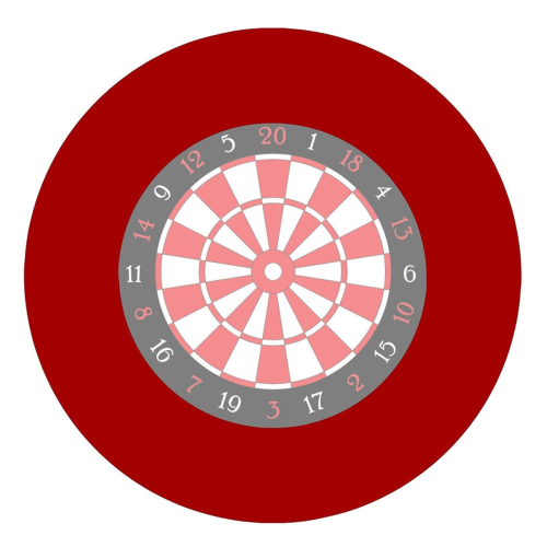 Dartboard Surround Wandschutz Dartboard Backboard Surround,A 1