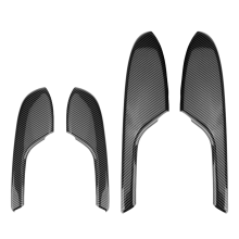 4X Carbon Fiber Innen Tür Armlehne Panel Trim Für