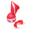 Diving Float Ball Inflation Buoy Float Ball & Flag with Rope 2