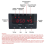 HT-10 Incubator Thermostaat Temperatuur Vochtigheidsregeling 7