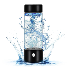 Hydrogen Water Generator,Rechargeable Hydrogen Water Bottle-Black