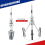 Engine Cylinder Hone Adjustable Deglazer Set for Grinding Holes 2