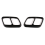 1Pair Rear Dual Exhaust Muffler Pipe Cover Trim A 4