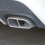 1Pair Rear Dual Exhaust Muffler Pipe Cover Trim A 3