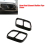 1Pair Rear Dual Exhaust Muffler Pipe Cover Trim A 2