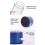 Hydrogen Water Generator,Rechargeable Hydrogen Water Bottle-Blue 6