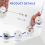 Kit com 30 Porta-Crachás Retráteis DIY com Clipe Jacaré Giratório 7