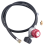 5FT Propane Regulator Hose, 0-20PSI Adjustable Propane Tank Regulator 2