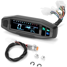 Motocyklowy Mini VA HD LCD Prędkościomierz Wskaźnik Hd Regulowany LCD