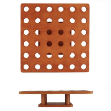 36 Holes Ice Cream Cone Holder Food Display Stand Food Cone Holder