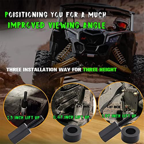 Para elevador de asiento X3, elevador de asiento, asiento UTV elevable 2