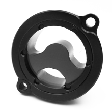 Voor KLR 650 1987-2022 Motorfiets Oliefilter Afdekkap Zwart
