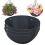 Conjunto de 6 forros para cestos de flores suspensos de 14/16 polegadas 6