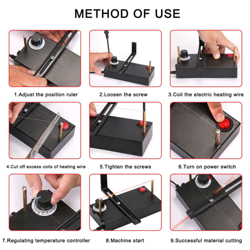 Hot Cutting Machine Electric Heating Wire Cutting Machine, EU Plug 2