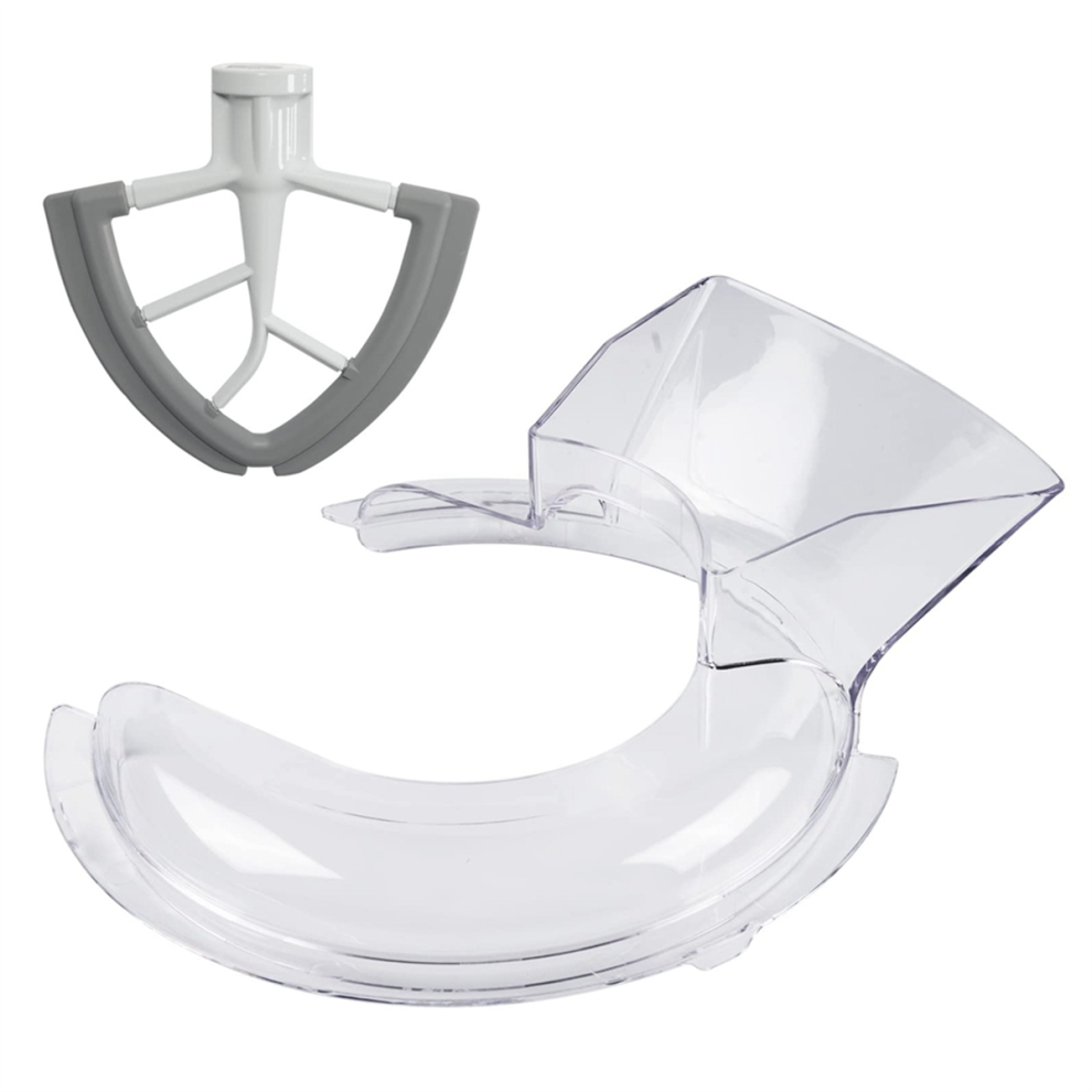 Pouring Shield for 4.5 & 5 Quart Mixers Flex Edge Beater-image-OPC-PJ6K26R-NEW
