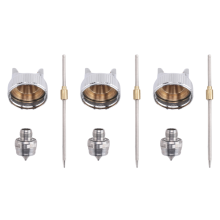 Bocal para ferramenta 1,4 mm/1,7 mm/2,0 mm, agulha e tampa do bocal